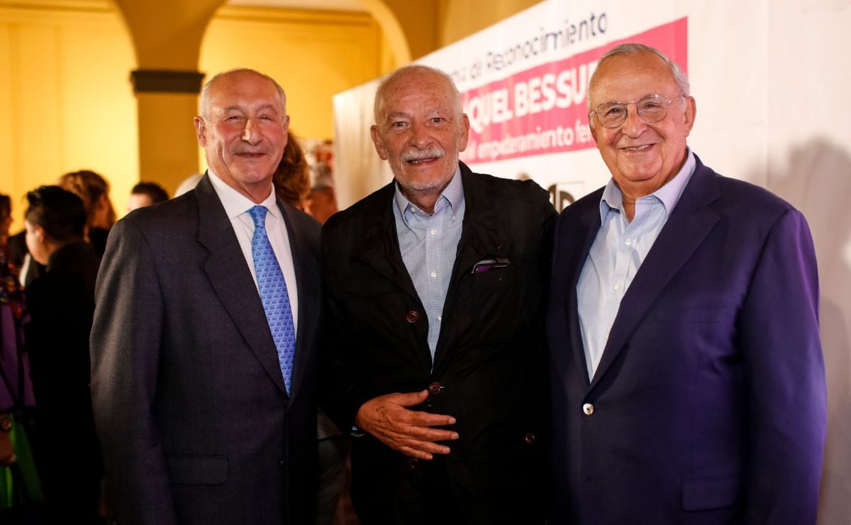 David Filkenstein, Carlos Betanzos y Armando Birlain / Foto: Esteban Torreblanca