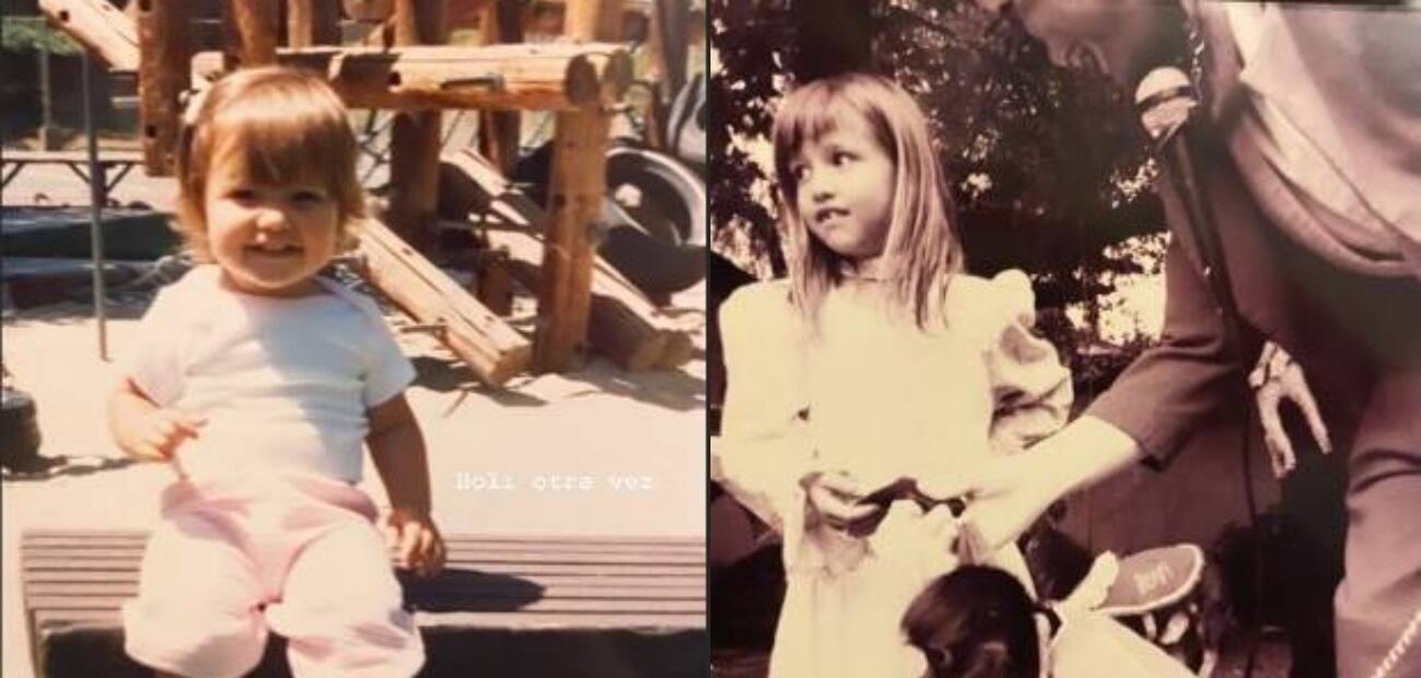 La modelo Michelle Salas comparte hermosas fotos de su infancia: es impresionante el parecido con su papá Luis Miguel y sus hermano Miguel
