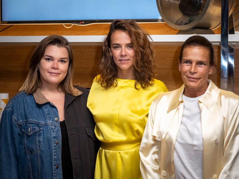 Estefanía de Mónaco vuelve a modelar con la marca de su hija Pauline Ducruet