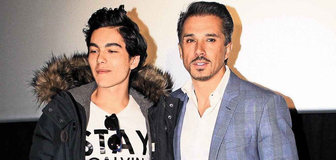 <p>Las rencillas quedaron atrás; padre e hijo se abrazaron en un emotivo reencuentro. <strong>(Fotos: Instagram, Archivo El Universal)</strong></p>

