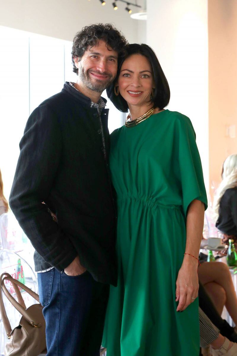 Celina del Villar y Benny Ibarra: juntos y orgullosos en front row para ver a su hija María