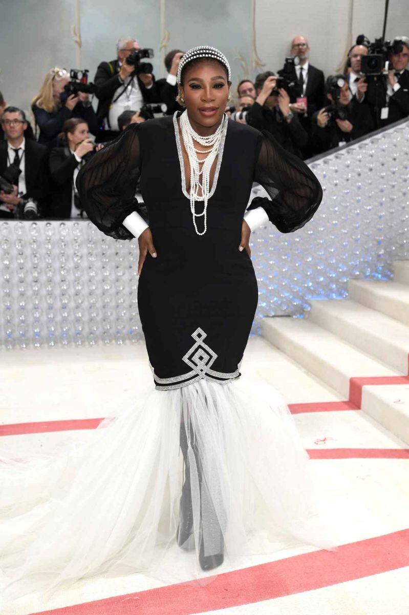 Serena Williams desvela su nuevo embarazo en la Met Gala 2023