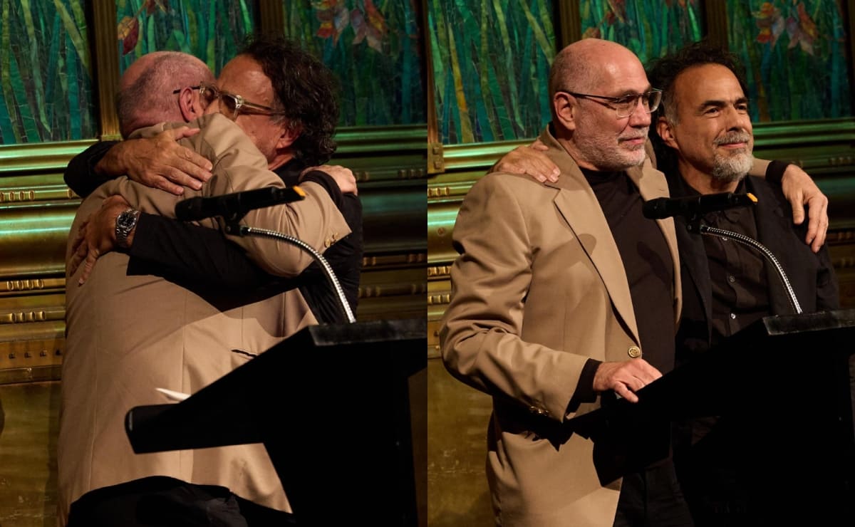 Guillermo Arriaga y Alejandro González Iñárritu / Foto: Cortesía