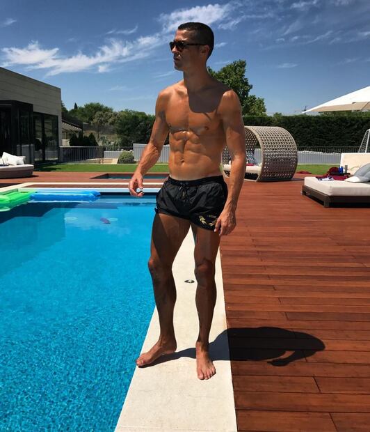 Las vacaciones de Cristiano Ronaldo en Grecia con su novia 
