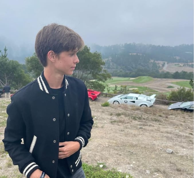 Carlos Peralta, hijo de Juan Carlos Peralta y Greta Jacobson / Instagram