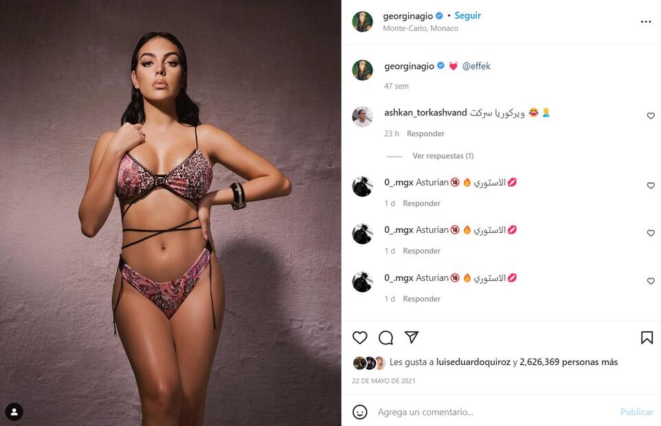 7 cosas que no sabías de Georgina Rodríguez, pareja de Cristiano Ronaldo