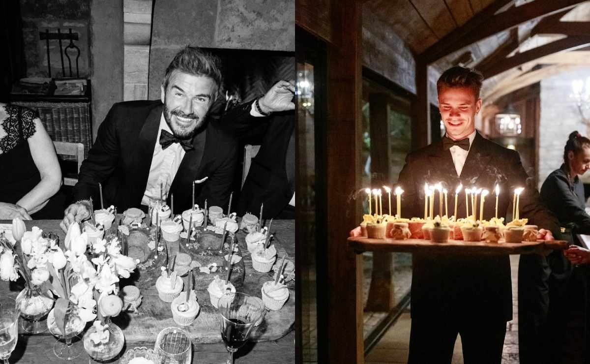 David Beckham y su hijo Romeo / Foto: Instagram @victoriabeckham