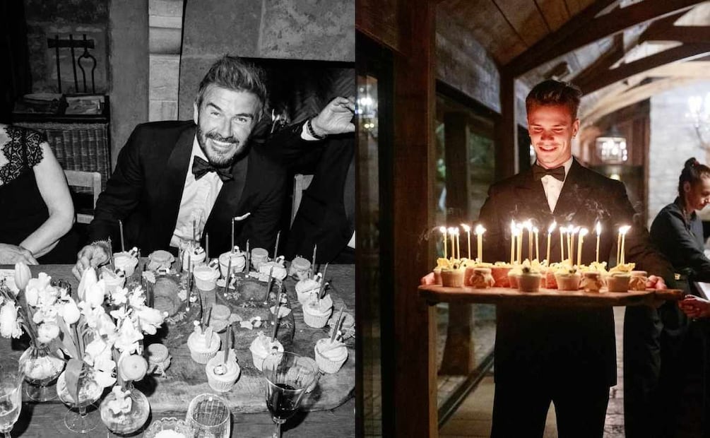 David Beckham y su hijo Romeo / Foto: Instagram @victoriabeckham
