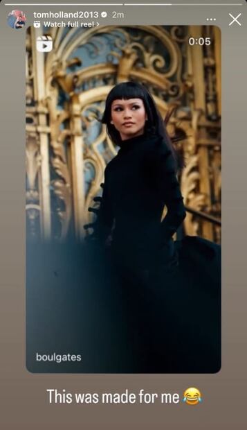 La publicación de Tom Holland sobre Zendaya / Getty Images