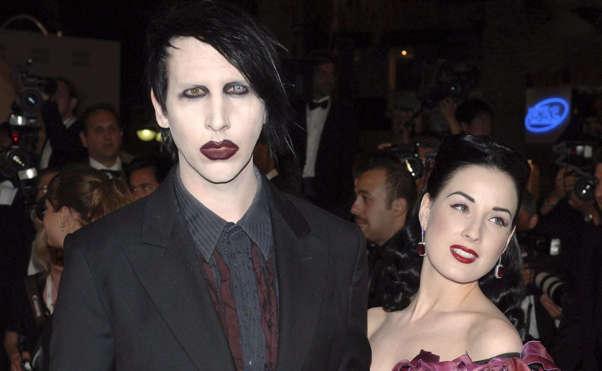 Dita von Teese, ex esposa de Marilyn Manson, niega violencia durante su matrimonio
