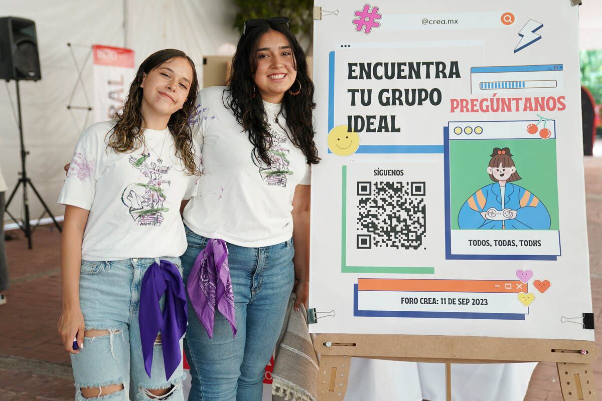 Renata Estrada y Zoe Sid. (Foto: Héptor Arjona para VIP)