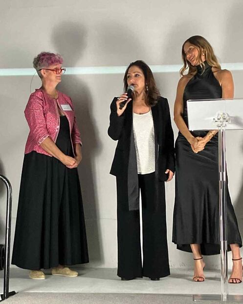 Gisele Bündchen en la gala de aniversario de Lotus House Women's Shelter / Foto: Instagram