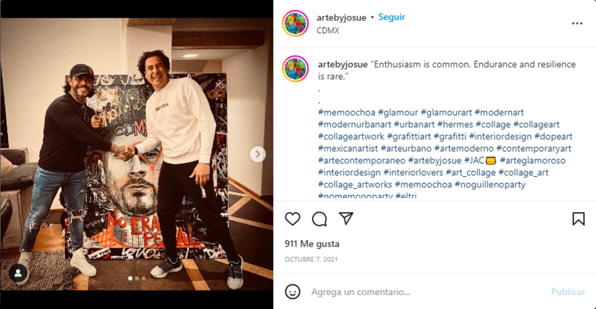 Josué A. Cornejo, el artista mexicano que brilla entre las estrellas