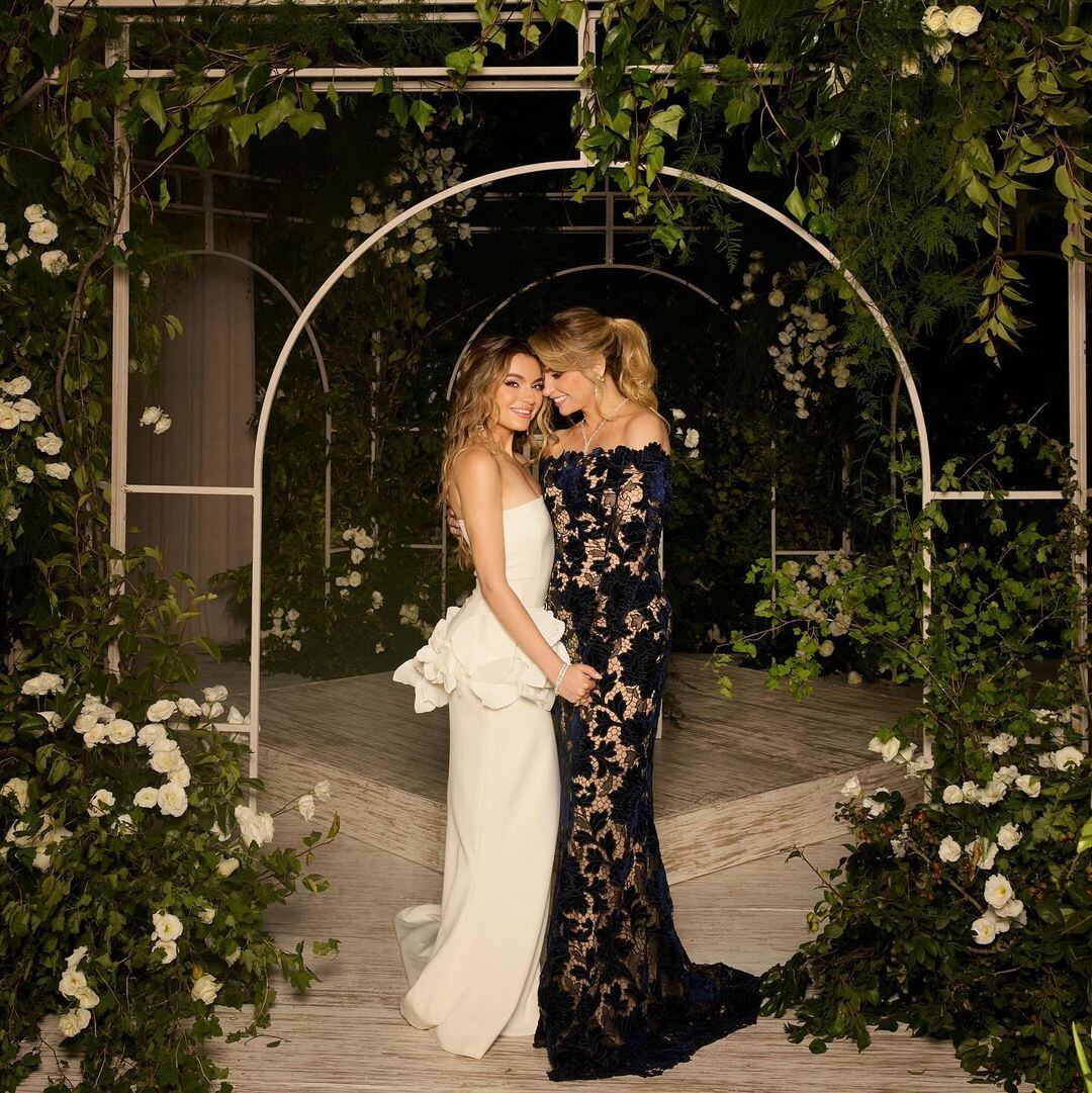 Sofía Castro junto a su mamá Ángelica Rivera / Foto: Instagram