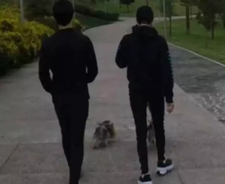Presunta foto de Miguel y Daniel/Instagram