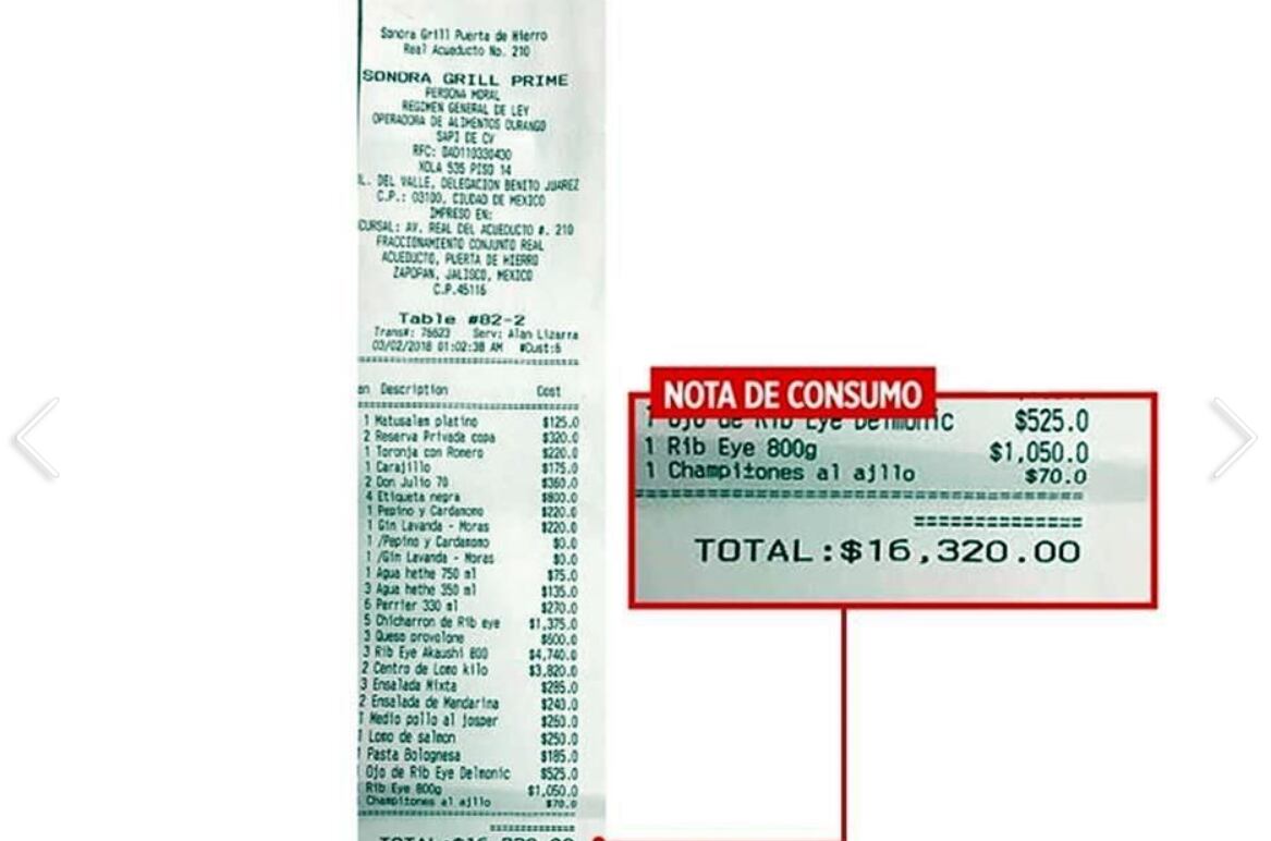 Ni Slim ni El Canelo: ¿Quién pagó la verdadera cuenta del restaurante en Jalisco?