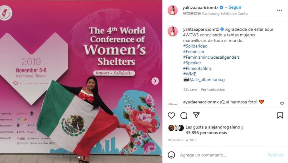 Yalitza Aparicio cambia de look ¡ahora con los ojos claros!