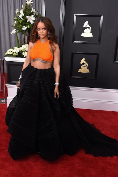 Las famosas peor vestidas en los Grammy 2017