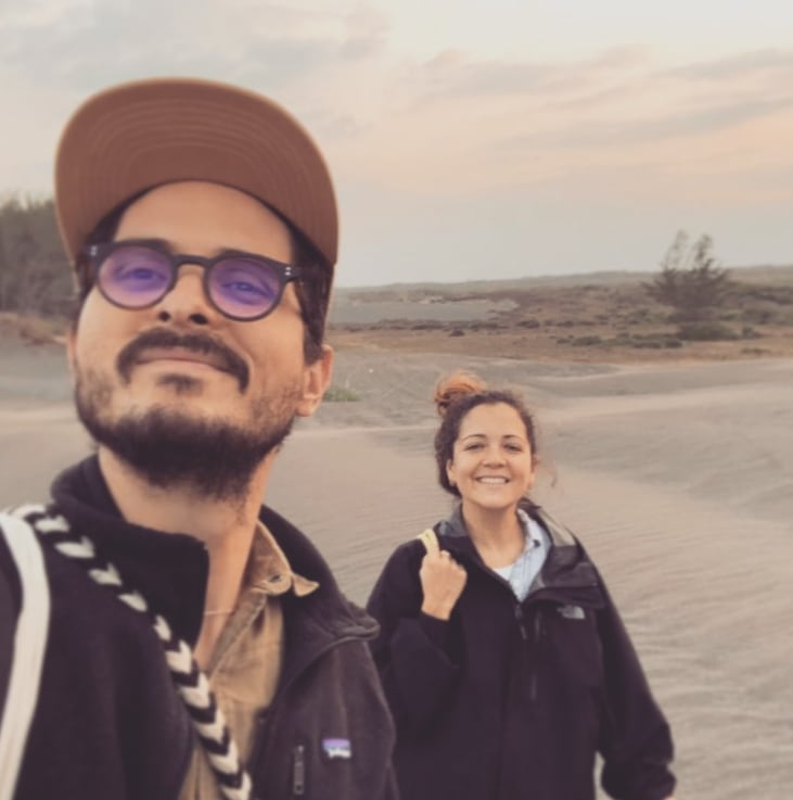 Natalia Lafourcade y su esposo Juan Pablo / Foto: Instagram
