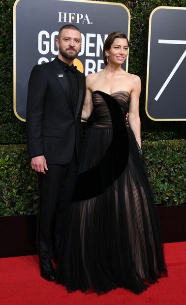 El amor se apodera de los Golden Globes: Las parejas en la alfombra roja