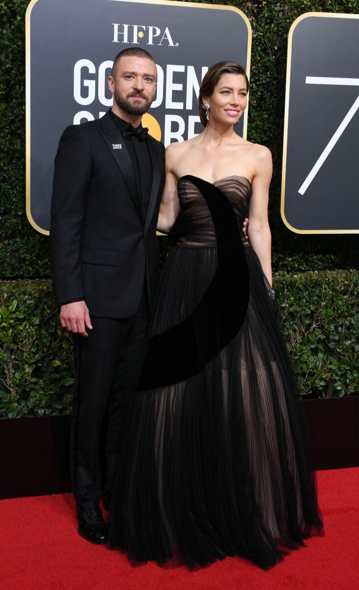 El amor se apodera de los Golden Globes: Las parejas en la alfombra roja