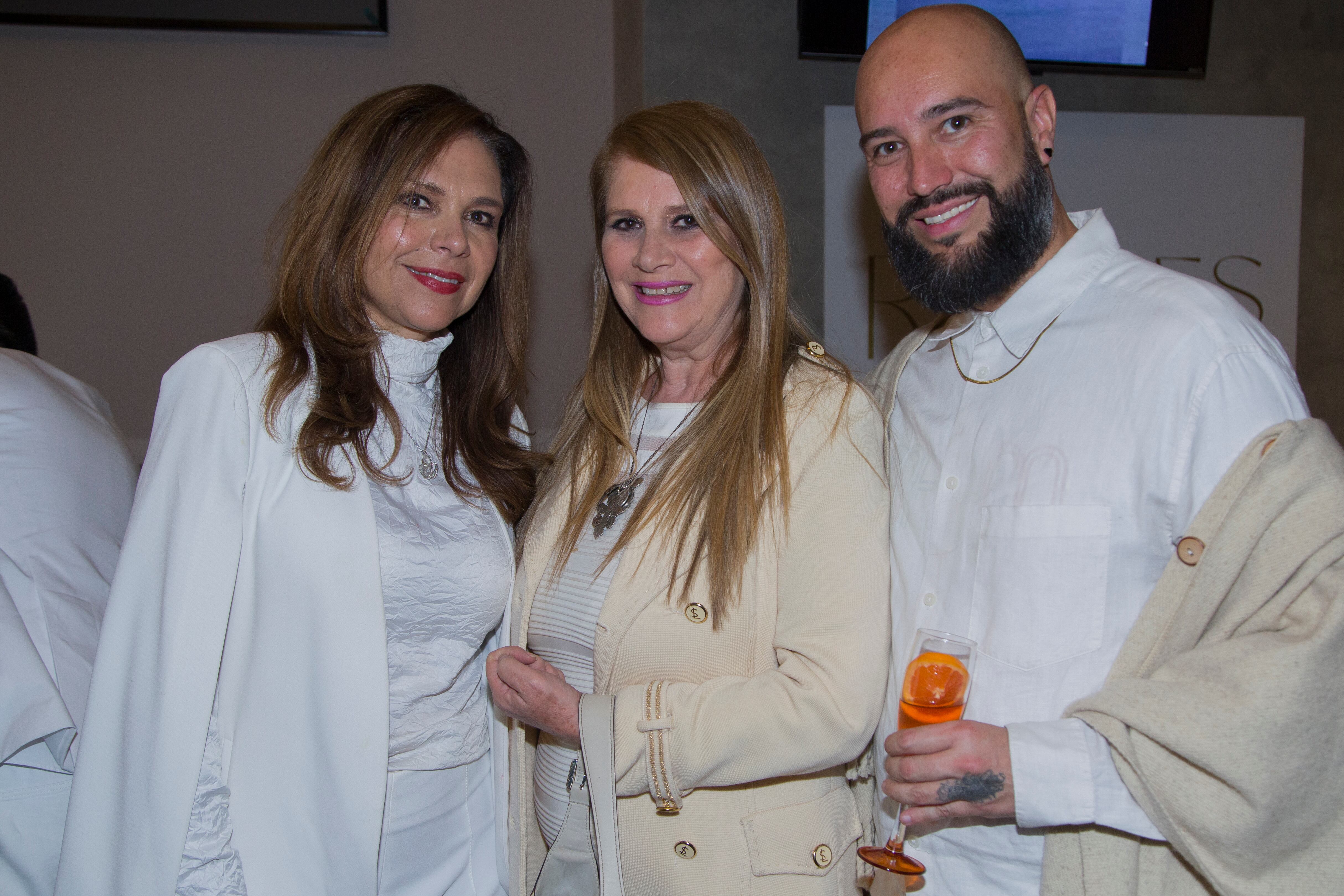 Patricia Valdivieso, Abril del Moral y Luis Díaz Gordoa. (Foto: Héptor Arjona)