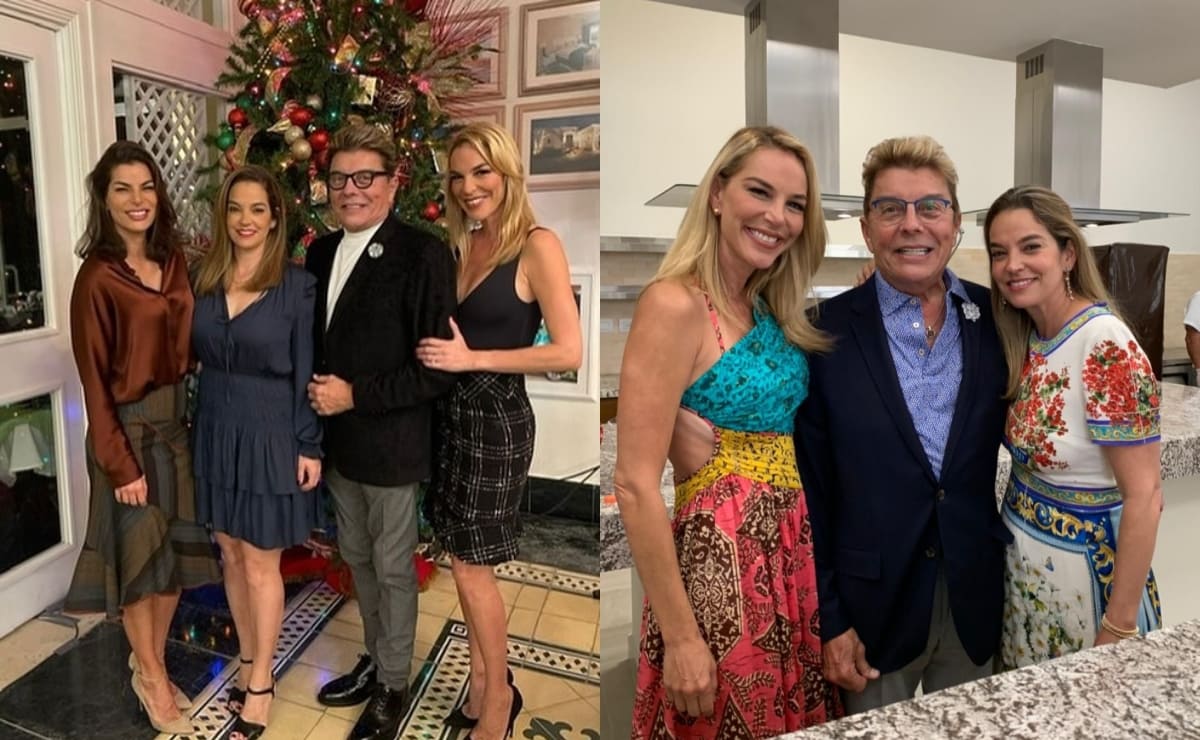 Ernesto Coppel Kelly con sus hijas Leticia, Hayley y Bárbara. (Foto: Instagram)