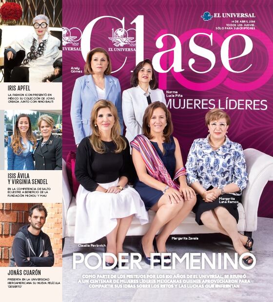 EN PORTADA: 100 Mujeres Líderes de México