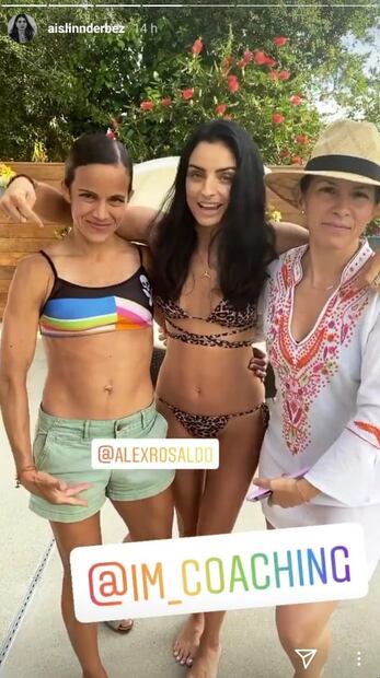 Aislinn Derbez sorprende por su tonificada figura