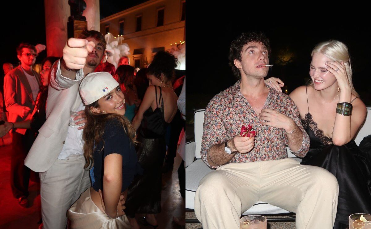 Valentina Pinault, François Jr. y Lara Cosima (Fotos: Instagram)