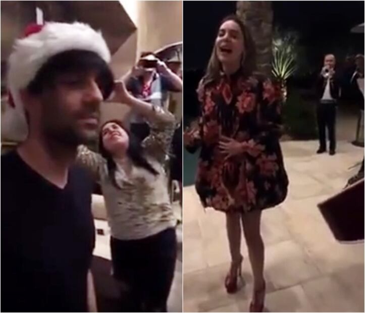 Belinda le da serenata a su amado Criss Angel 