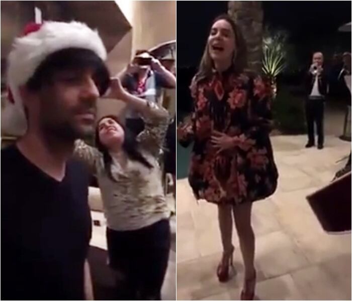 Belinda le da serenata a su amado Criss Angel 