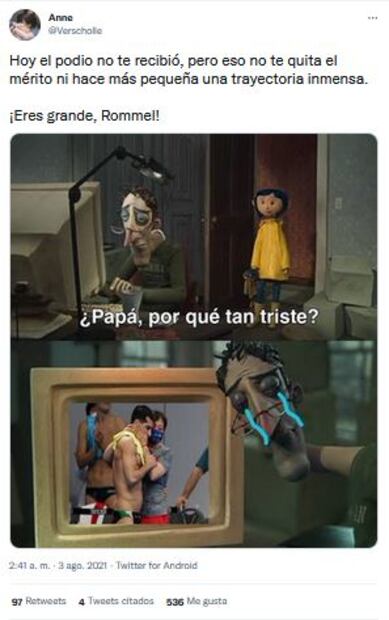 Rommel Pacheco se despide de los Juegos Olímpicos y México le dedica memes