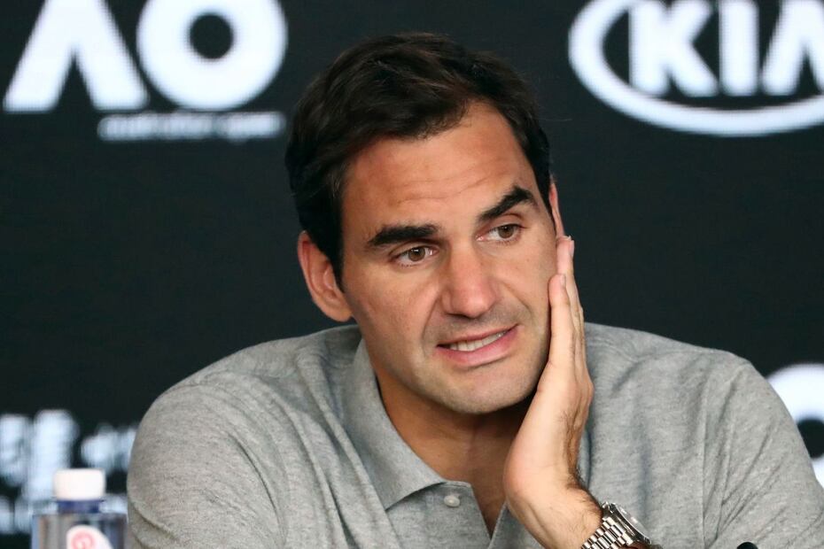 Roger Federer, fuera del Open de Australia y probablemente de Wimbledon