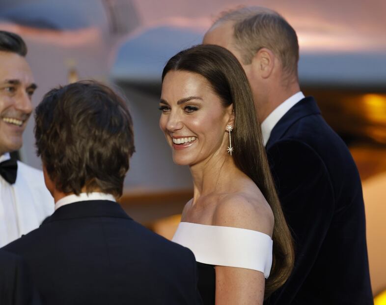 Kate Middleton, radiante y super sexy en el estreno de Top Gun