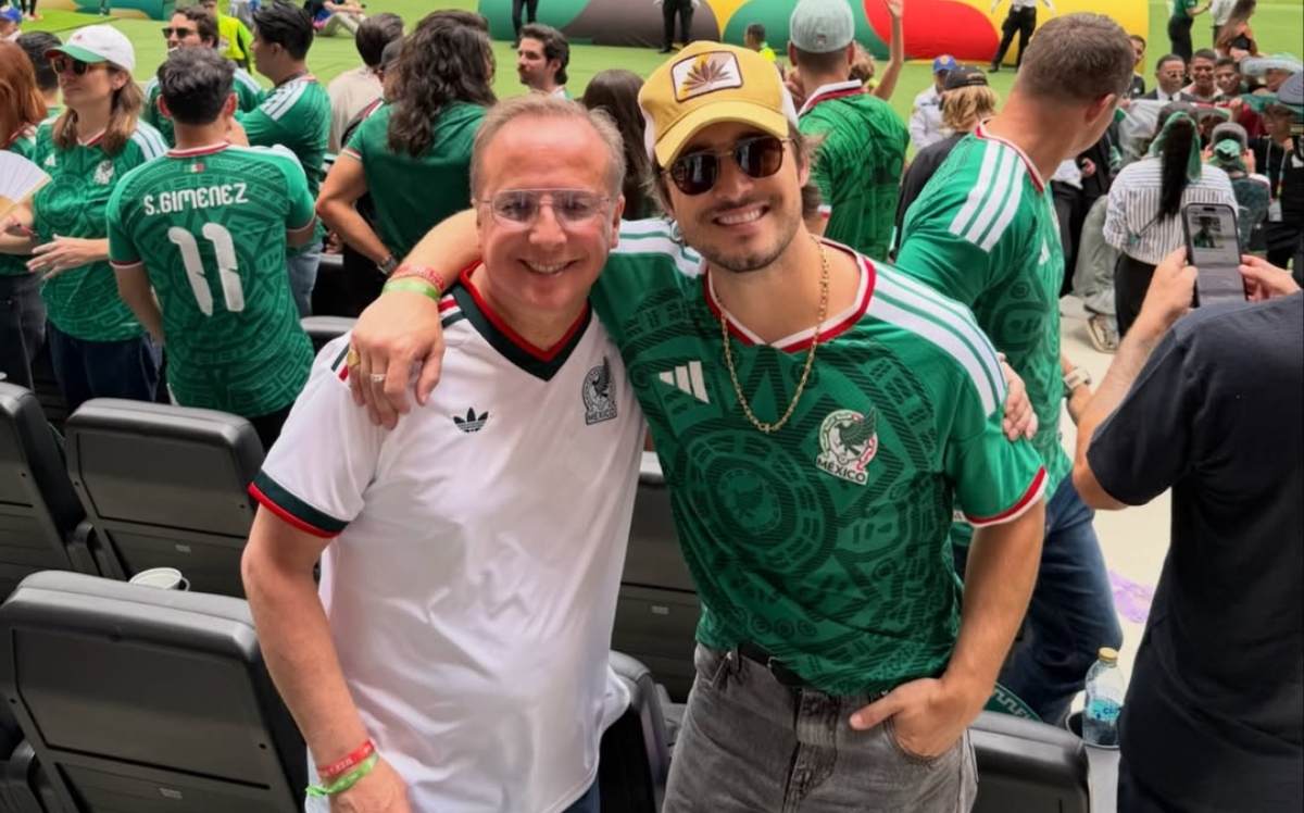 Diego Boneta y su papá / Foto: Instagram