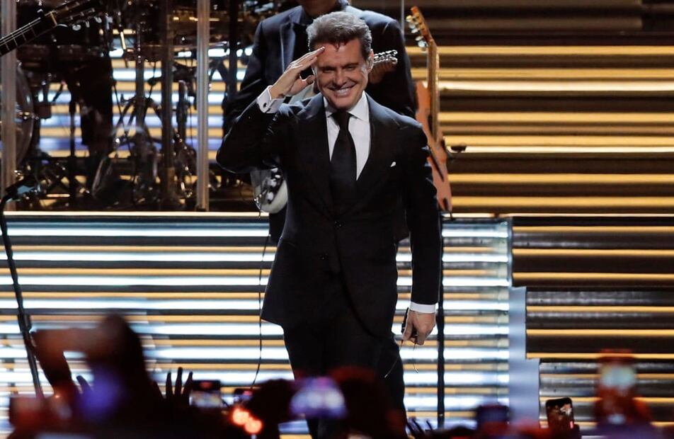 Luis Miguel en Chile / Foto: AFP