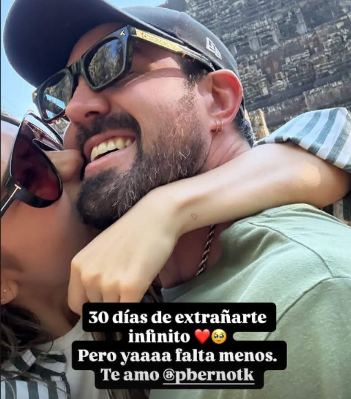 Sofía Castro y Pablo Bernot / Foto: Instagram @sofia_96castro