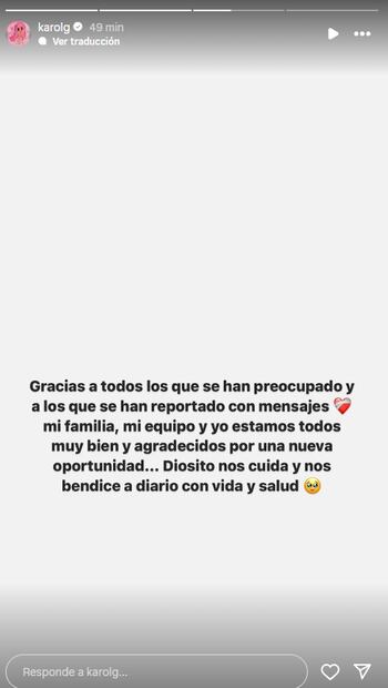 Karol G/Instagram