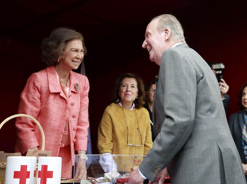 La reina Sofía y el rey emérito Juan Carlos I de España / Foto: EFE