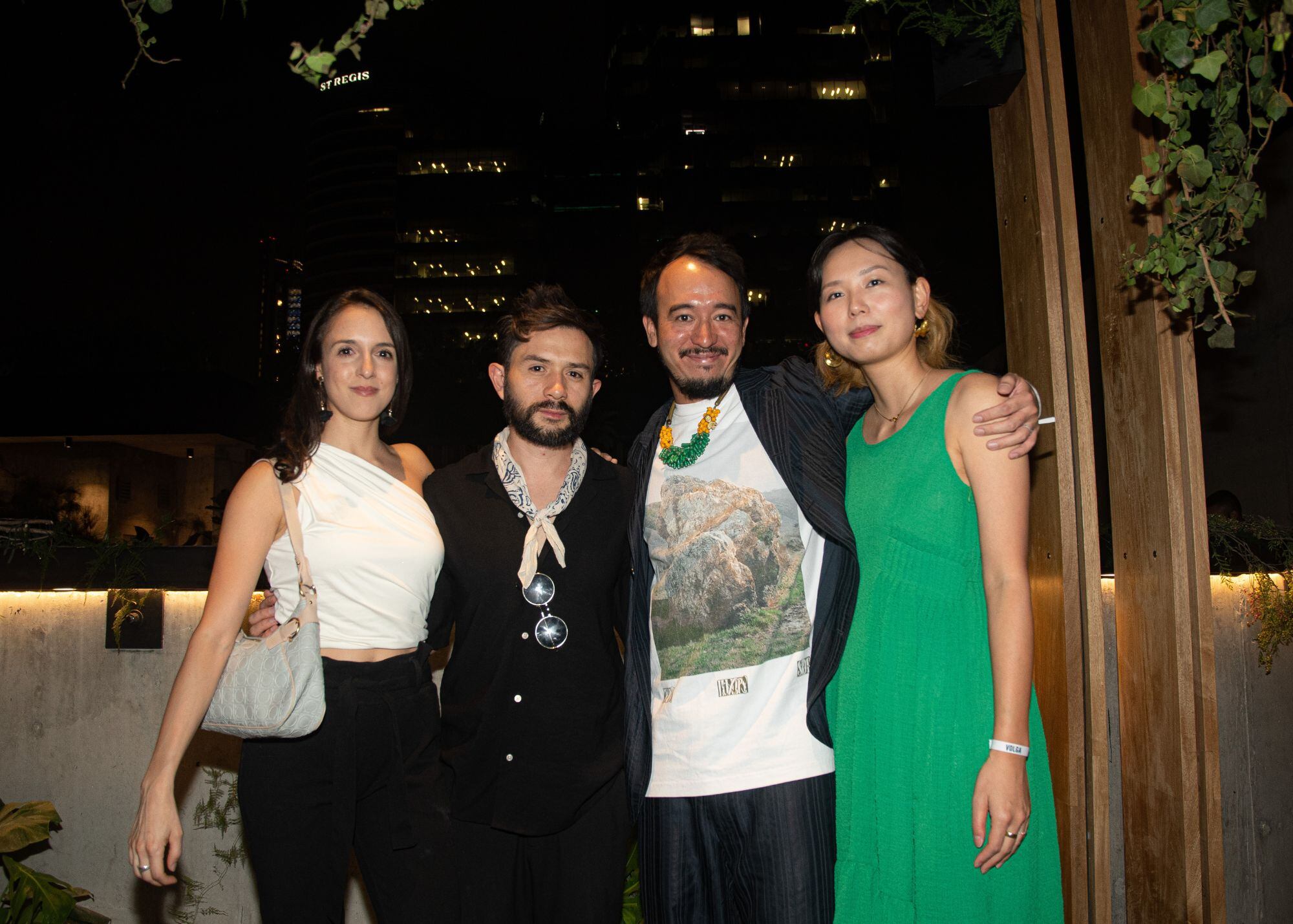Mariana de Prado, Israel Palacios, Armando Takeda y Yuki Hase. (Foto: Arturo Quintero)