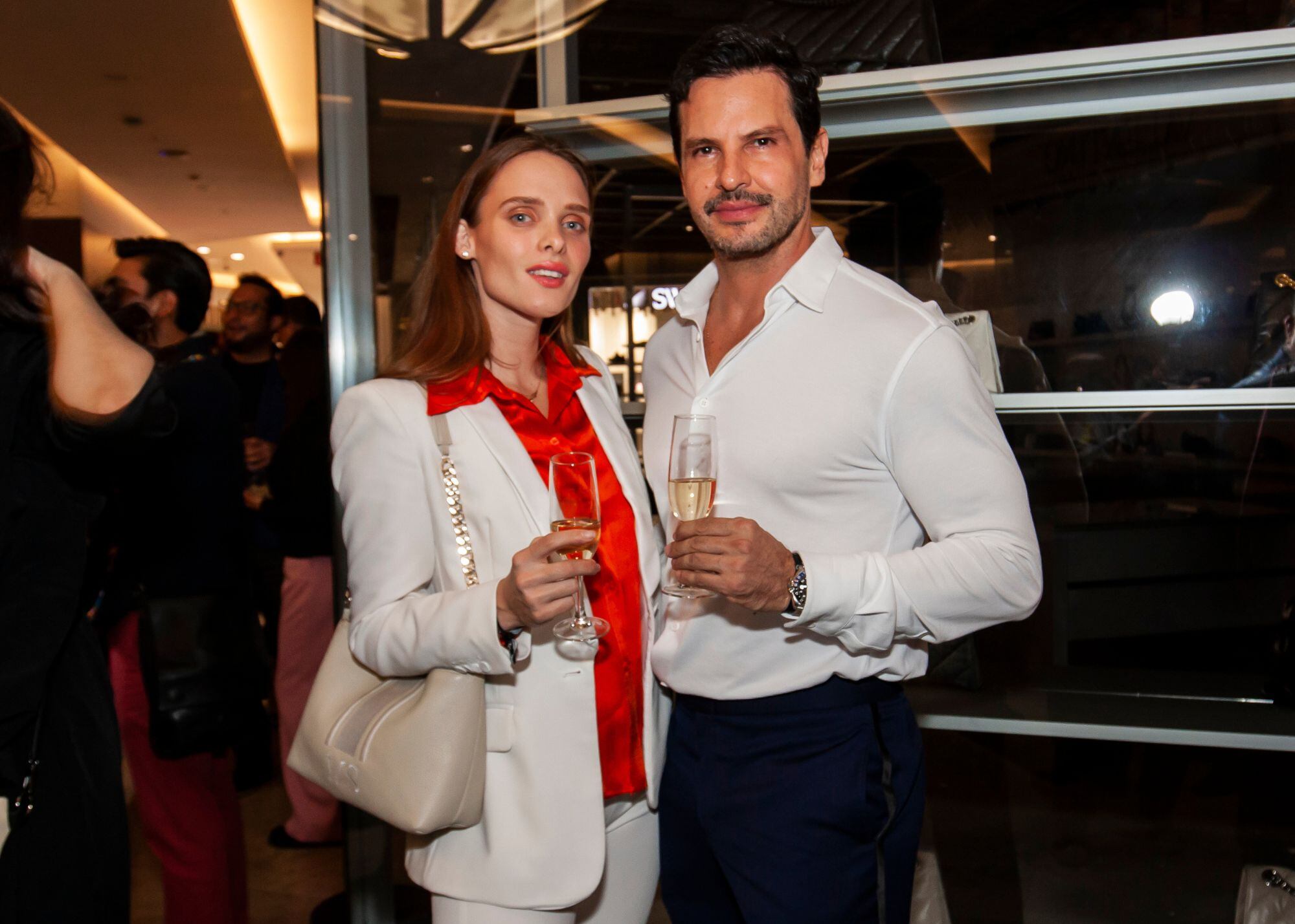 Margarita Sorokhan y Jean Paul Fouque. (Foto: Esteban Torreblanca para VIP)