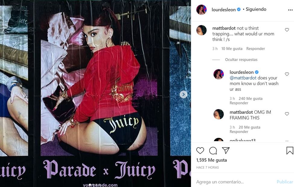 Lola León, hija de Madonna, abre su perfil en Instagram ¡y ya tiene haters!