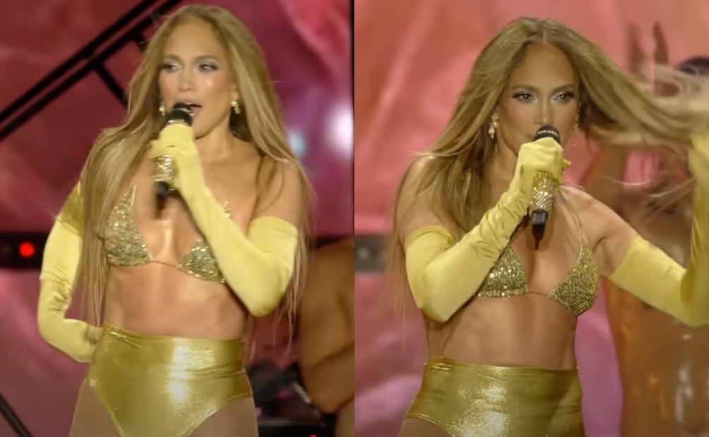 La reacción de Jennifer Lopez tras sufrir un incidente de vestuario / Fotos: Especial