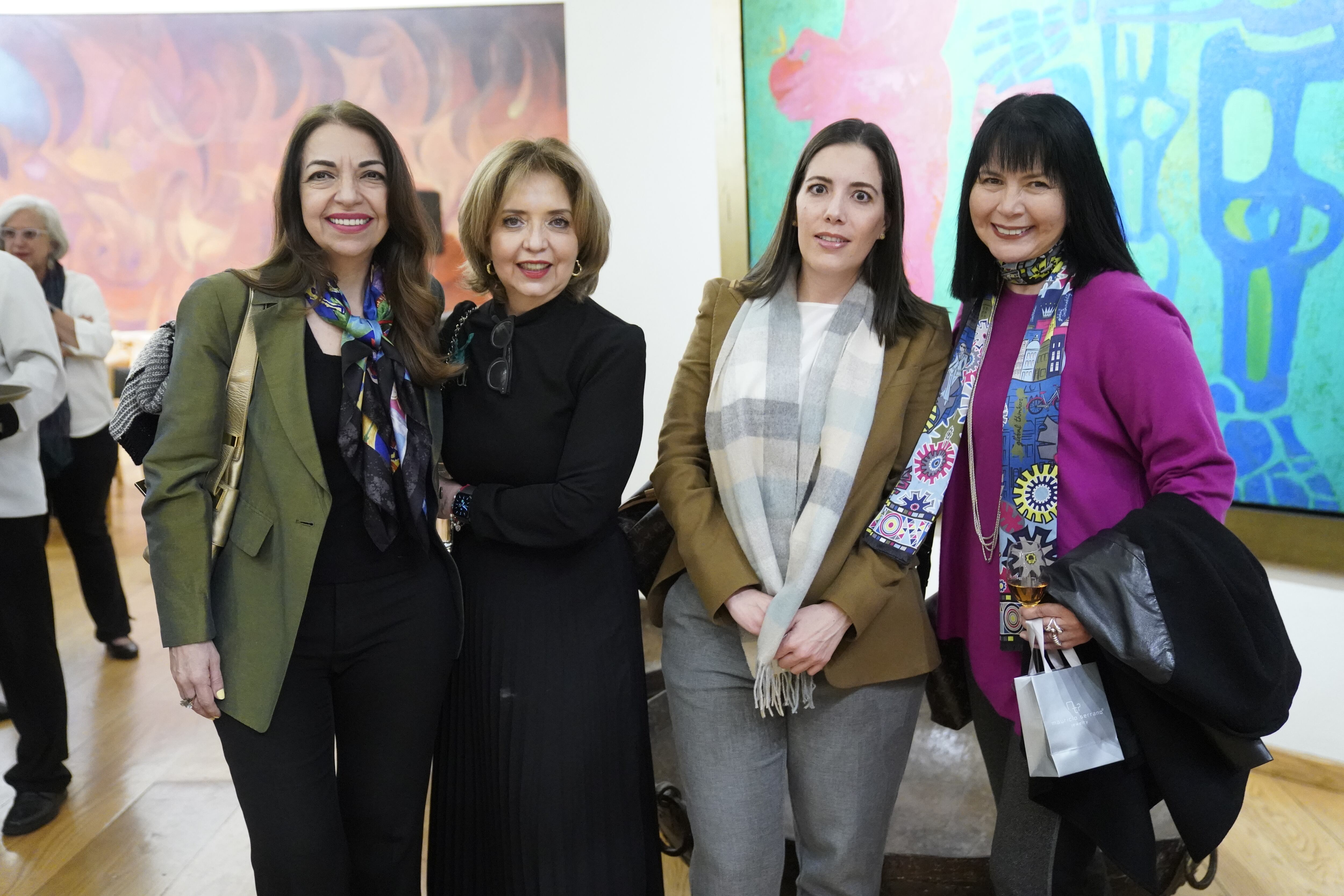 Elena Estavillo, Mónica Loaiza, Mariana Calderón y Elsa Vizcarra. (Foto: Leonardo Gómez)