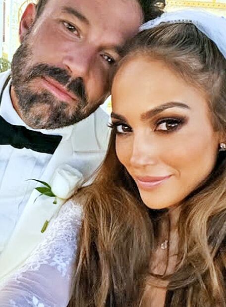 Ben Affleck y Jennifer Lopez llegaron al altar en 2023, poco después de retomar su noviazgo / Foto: Instagram