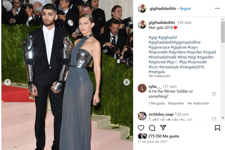 Zayn Malik/Instagram.