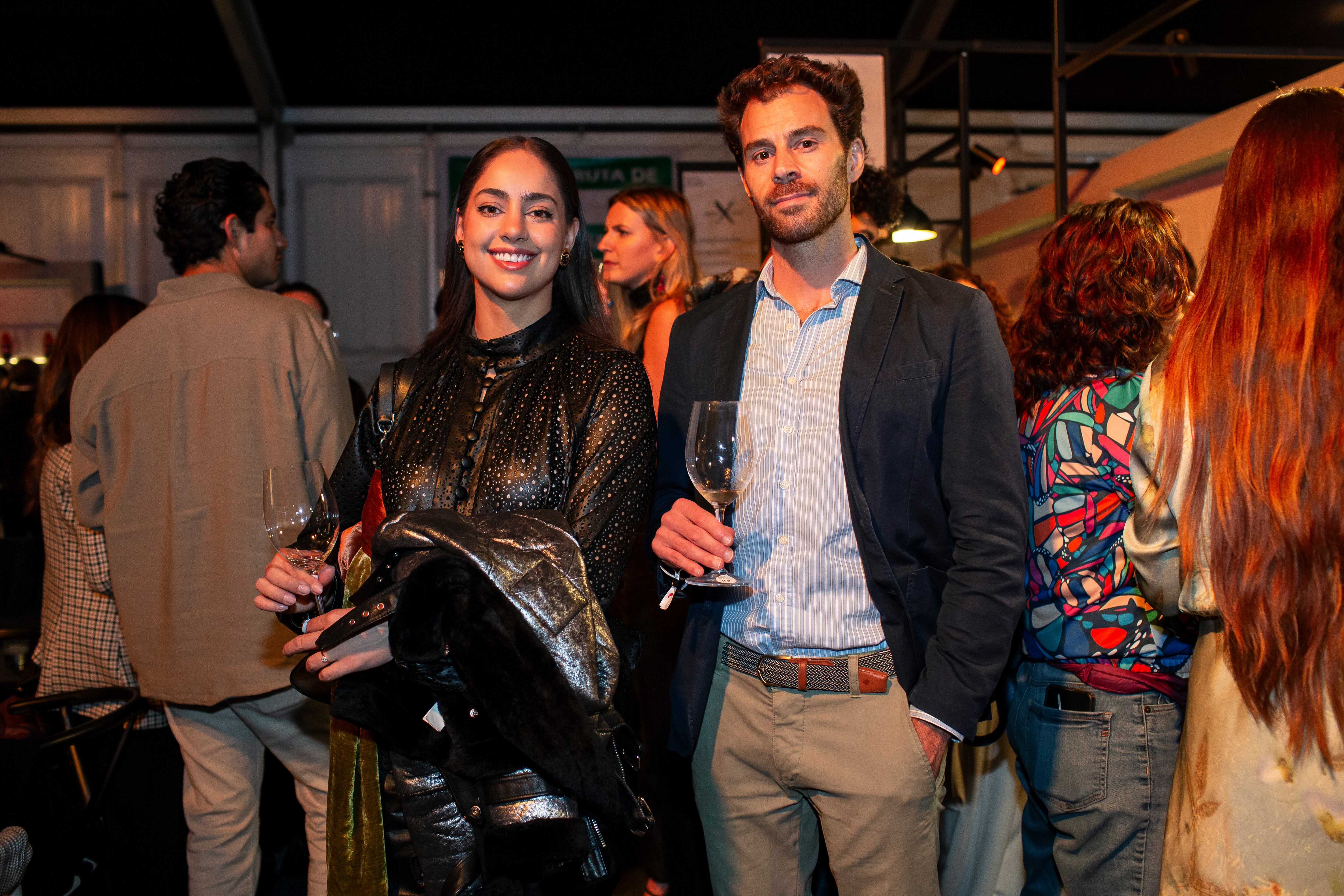 Ana Tejeda y Rafael Baillin. (Foto: Esteban Torreblanca)