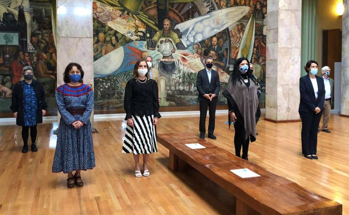 Beatriz Gutiérrez Müller inaugura exposición de Modigliani  