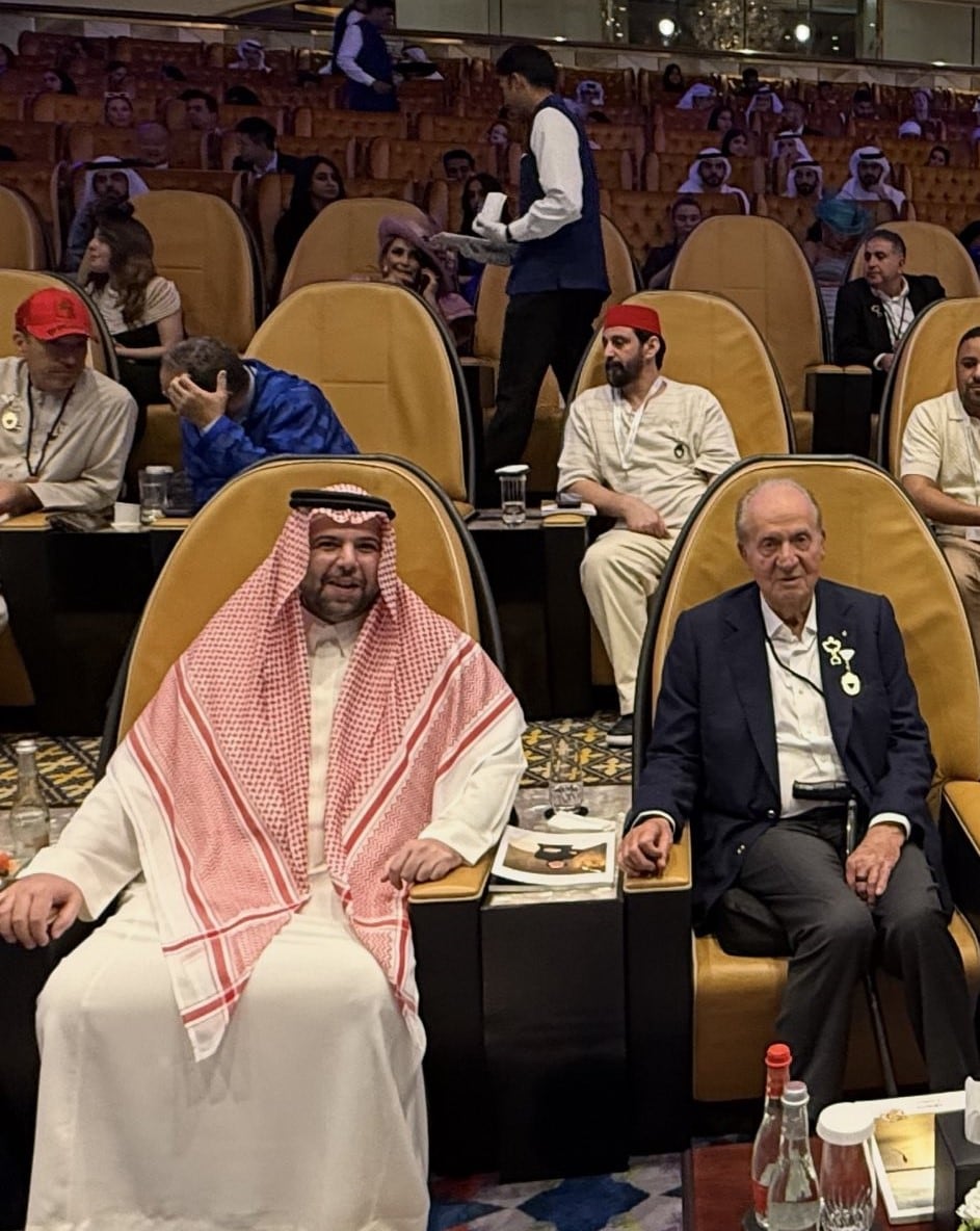 Juan Carlos I en Dubái World Cup 2025 / Foto: X